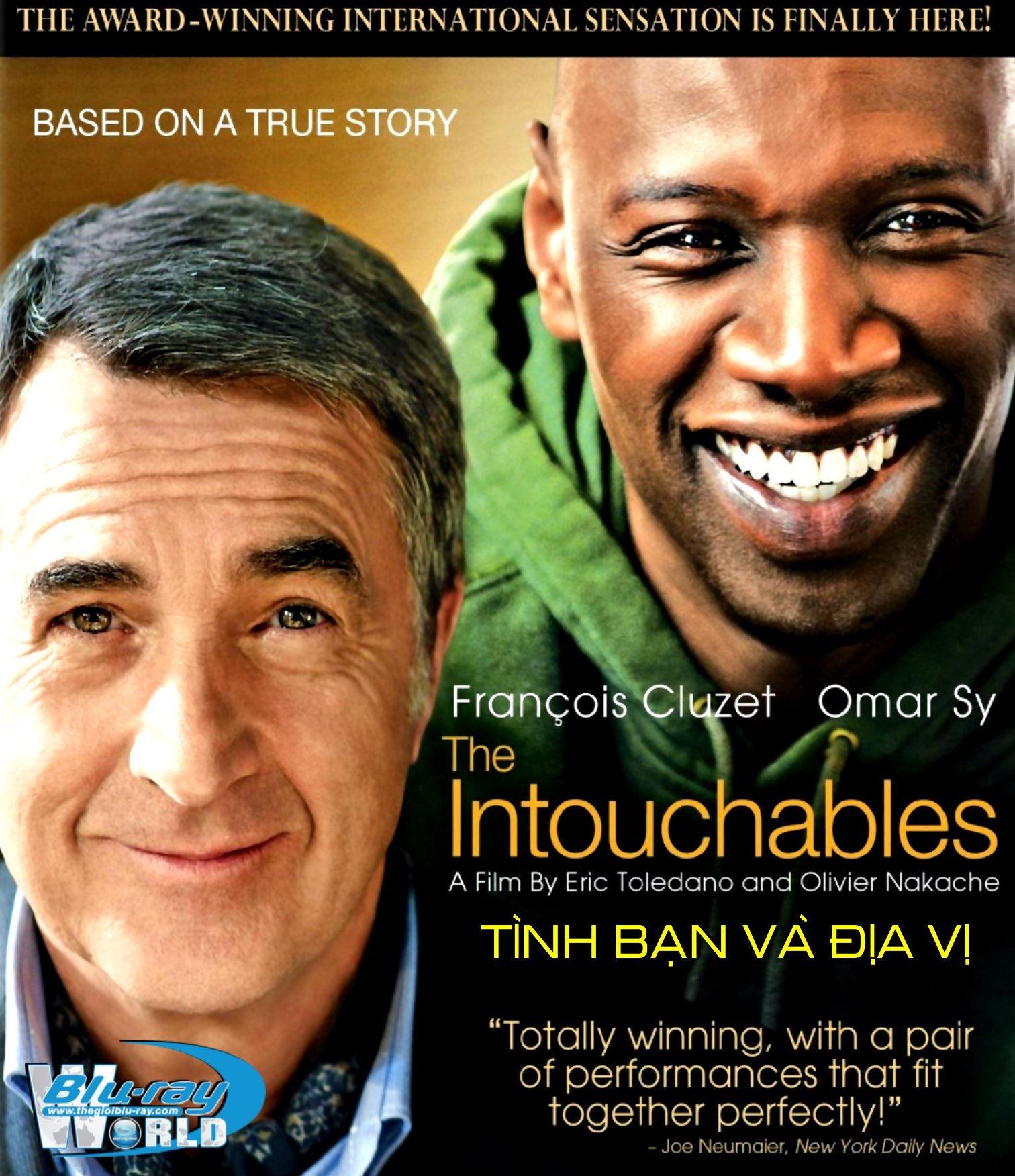 B1735. The Intouchables - TÌNH BẠN VÀ ĐỊA VỊ 2D 25G (DTS-HD MA 5.1)